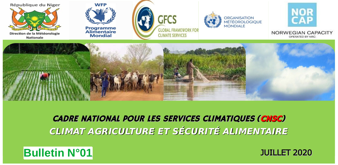 Bulletin CNSC, Niger Climat-Agriculture